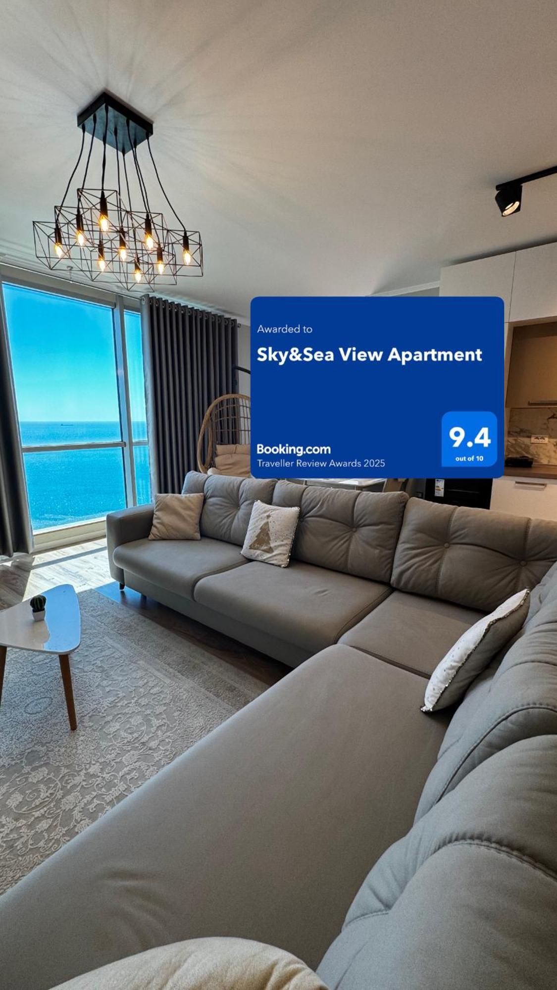 Sky & Sea View Luxury Apartments Durres Ngoại thất bức ảnh